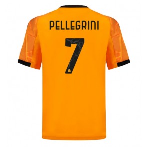 AS Roma Lorenzo Pellegrini #7 Bortatröja 2025-26 Kortärmad